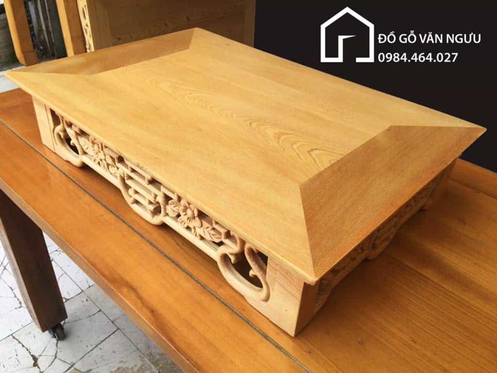 Bàn Thờ Treo Tường Gỗ Pơ Mu BTT-1