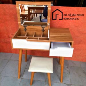 Bàn Phấn Thống Minh Gỗ Xoan Đào BP-3