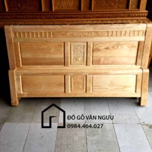 Giường Ngủ Gỗ Sồi Nga GN-2