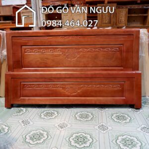 Giường Ngủ Gỗ Xoan Đào GN05 (1)