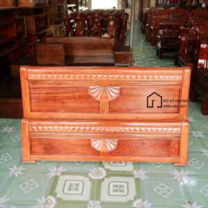 Giường Ngủ Gỗ Xoan Đào Lá GN-4