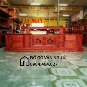 Kệ Tivi Gỗ Vát Hương KTV-17
