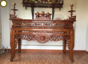 Án gian thờ gỗ mít