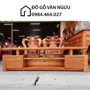 Kệ Gỗ Xoan Đào Cao Cấp TV24