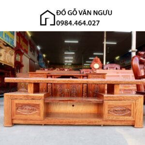 kệ tivi gỗ xoan đào 1m8 VT25