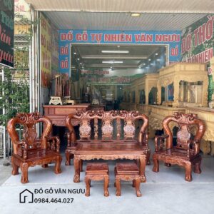 Bàn Ghế Gỗ Xã Cừ Tay 12 BG10 (5)