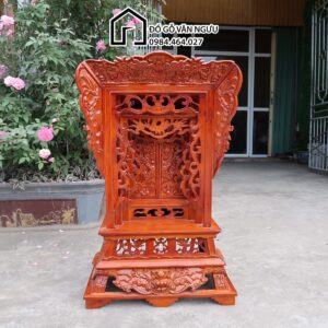Khám Thờ Gia Tiên Gỗ Mít KT12 (1)