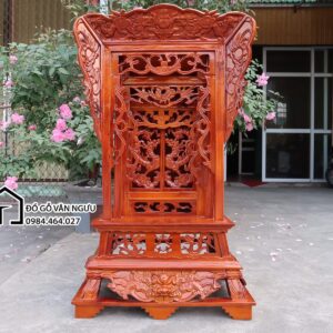 Khám Thờ Gỗ Mít Hổ Phù KT14 (6)