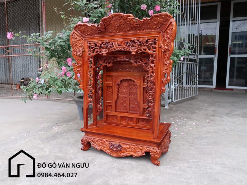 Khám Thờ Gỗ Mít KT09 (2)