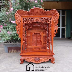 Khám Thờ Gỗ Mít KT09 (2)