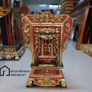 Mẫu Khám Thờ Gỗ Dổi Cỡ Trung KT16 (2)