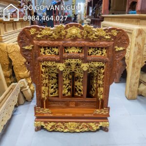 Khám thờ đẹp gỗ dổi KT19Khám thờ đẹp gỗ dổi KT19
