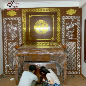 Vách Ốp Lưng Bàn Thờ VN04