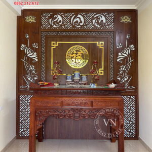 Vách Gỗ Phòng Thờ VN13