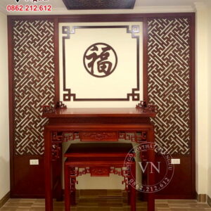 vách ngăn cnc phòng thờ