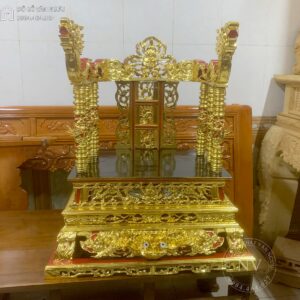Ngai Thờ Gia Tiên Gỗ Dổi KT20