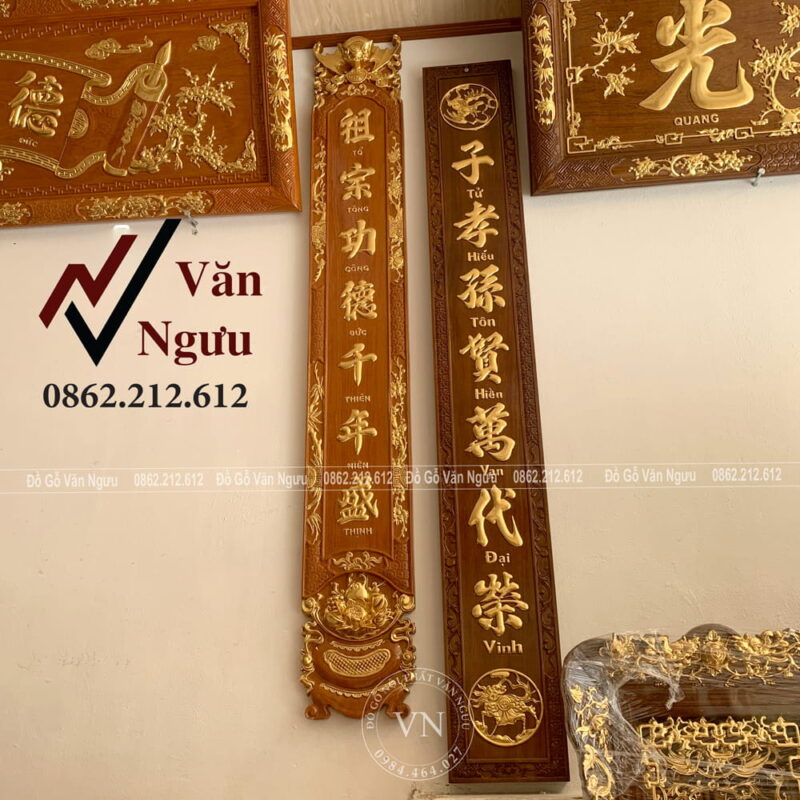 Kích thước Hoành Phi Câu Đối: Cách Lựa Chọn Phù Hợp Cho Nhà Thờ Họ 8 Kích thước hoành phi câu đối