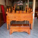 Mẫu Bàn Thờ Đơn Giản Trơn Thọ Gỗ Mít BT58