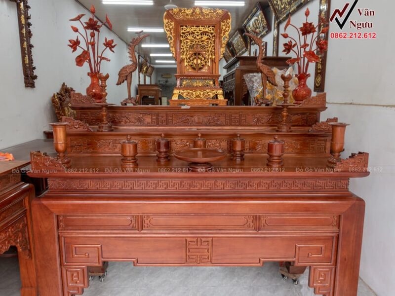 cách bố trí bàn thờ phật
