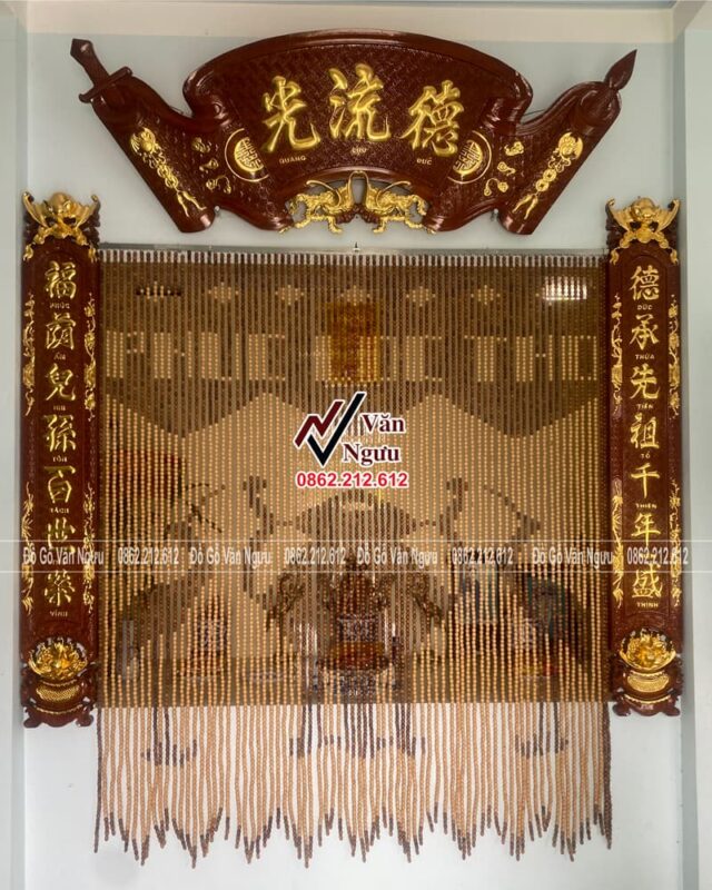 Chữ hoành phi câu đối 