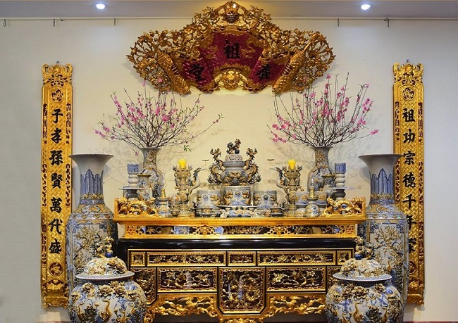 Văn khấn bao sái bàn thờ chuẩn phong tục Việt 8 Văn khấn bao sái bàn thờ