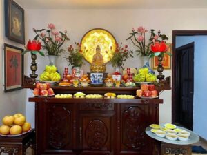Bàn Thờ Phật Cần Những Gì? Cách Bài Trí Đúng Phong Thủy